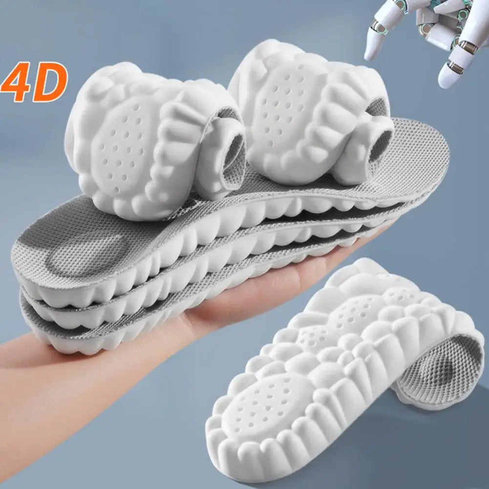 CloudWalk 4D – Massage Insoles for All-Day Comfort!
