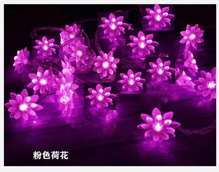 BlossomGlow β Solar-Powered Cherry Blossom Lights