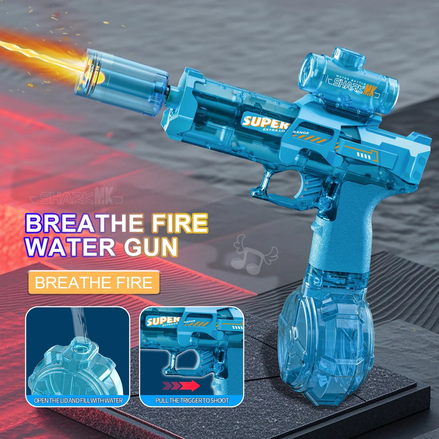 2025 NEW Electric Automatic Water Toy Gun High Powered Water Guns for Adults Kids Without Leaks Water Perfect Pool Toy Water Gun