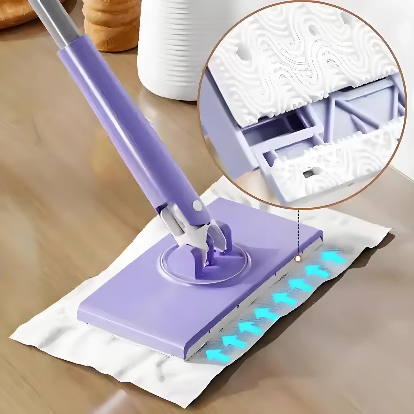 SwiftMop Mini – Hands-Free Cleaning, Maximum Shine!