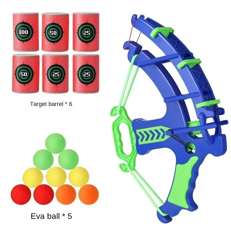 Montessori Throw Sport Slingshot Target Sticky Ball Dartboard Basketball Board Games Educational Children's Outdoor Game Toy