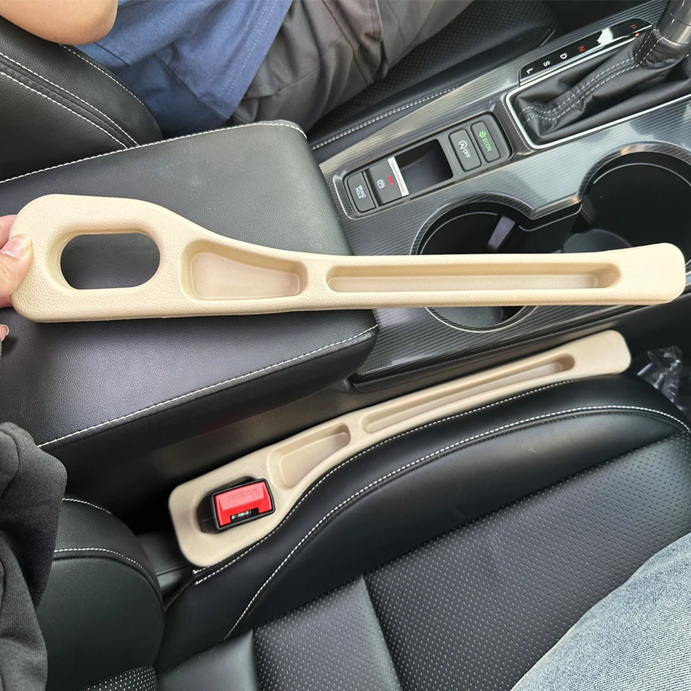 2Pcs Car Seat Gap Filler Between Seats Console Organizer