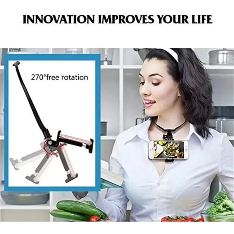 Wearable Phone Holder | Neck Hanging Phone Holder | Trendi-Den