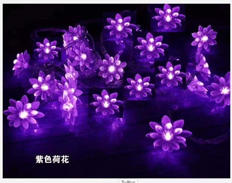 BlossomGlow β Solar-Powered Cherry Blossom Lights
