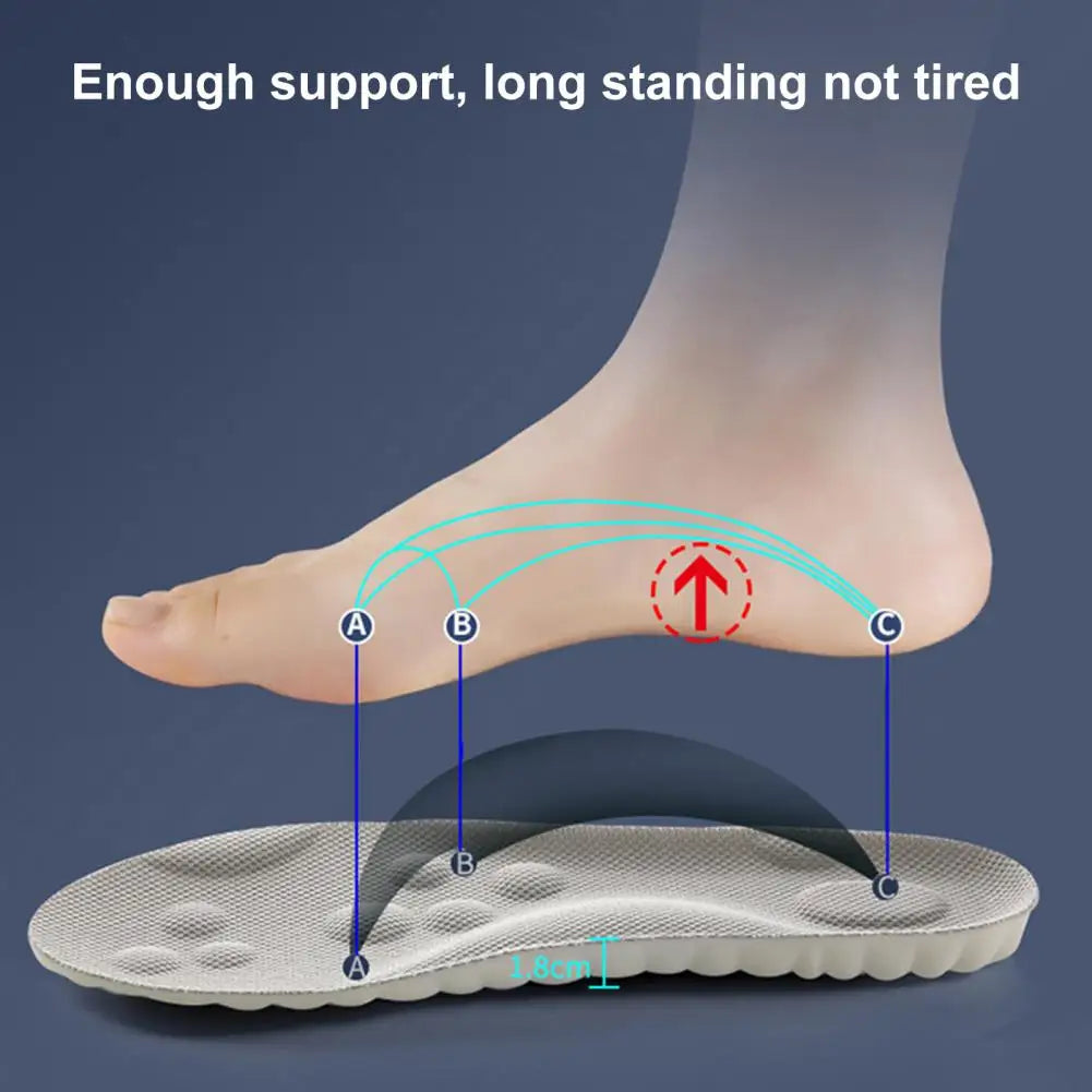 CloudWalk 4D – Massage Insoles for All-Day Comfort!
