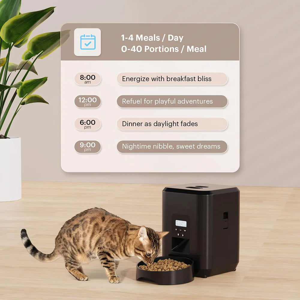 Smart Pet Feeder | Automatic Cat Feeder | Trendi-Den