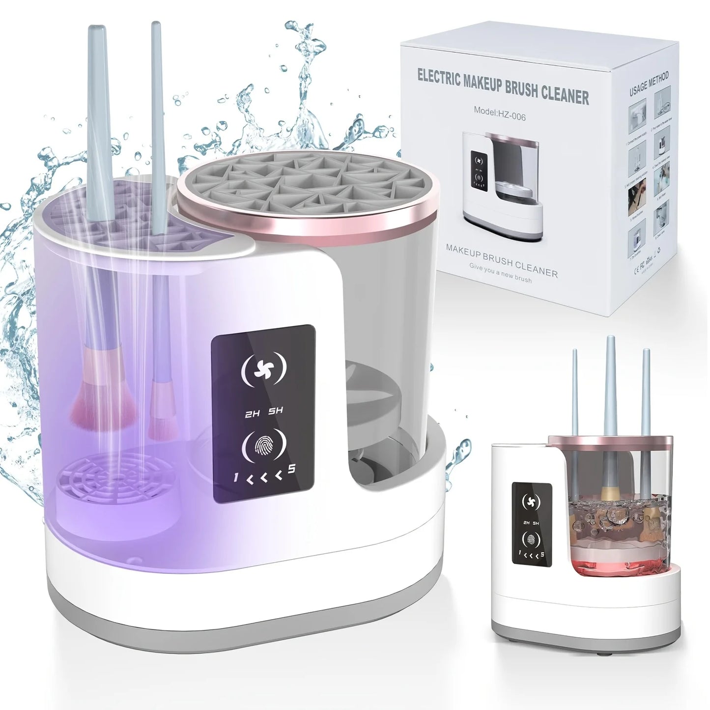 3 in 1 Electric Makeup Brush Cleaner
