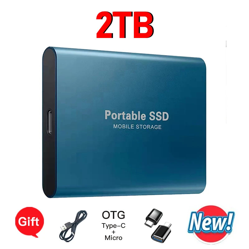 High-speed External Hard Drive 1TB - 64TB Portable Type-C Interface 3.1 UK Seller