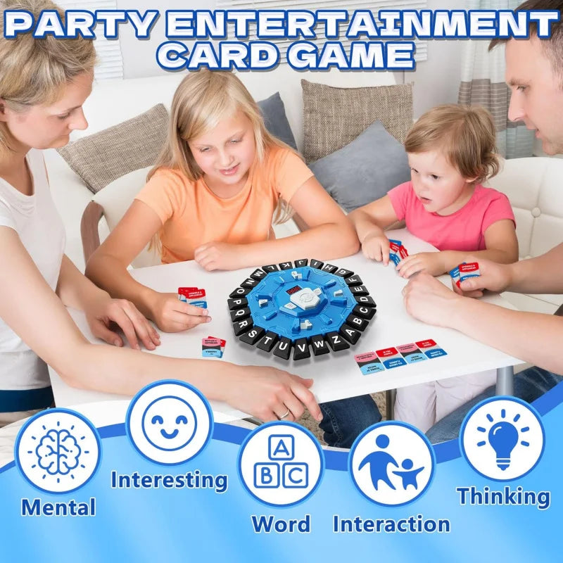 Word Frenzy – Race, Think, Laugh! Perfect for Family Game Night!
